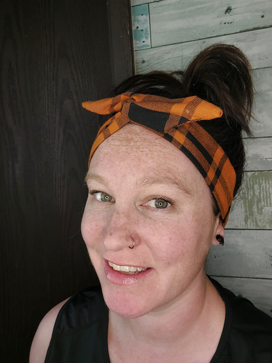 Burnt Orange Plaid | Micro Style